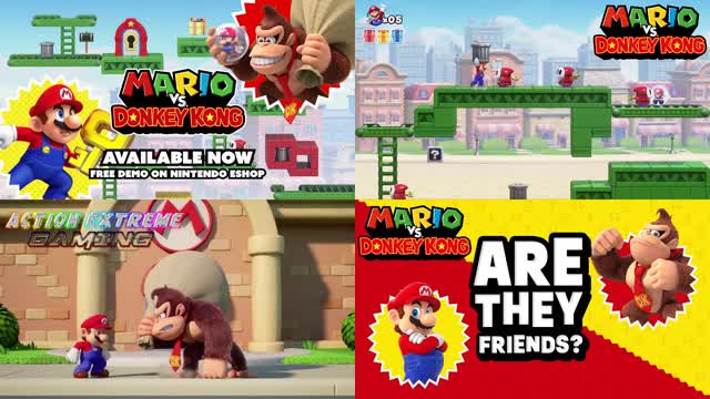 Mario VS Donkey Kong (Nintendo Switch Remake) Available Now Launch Trailer