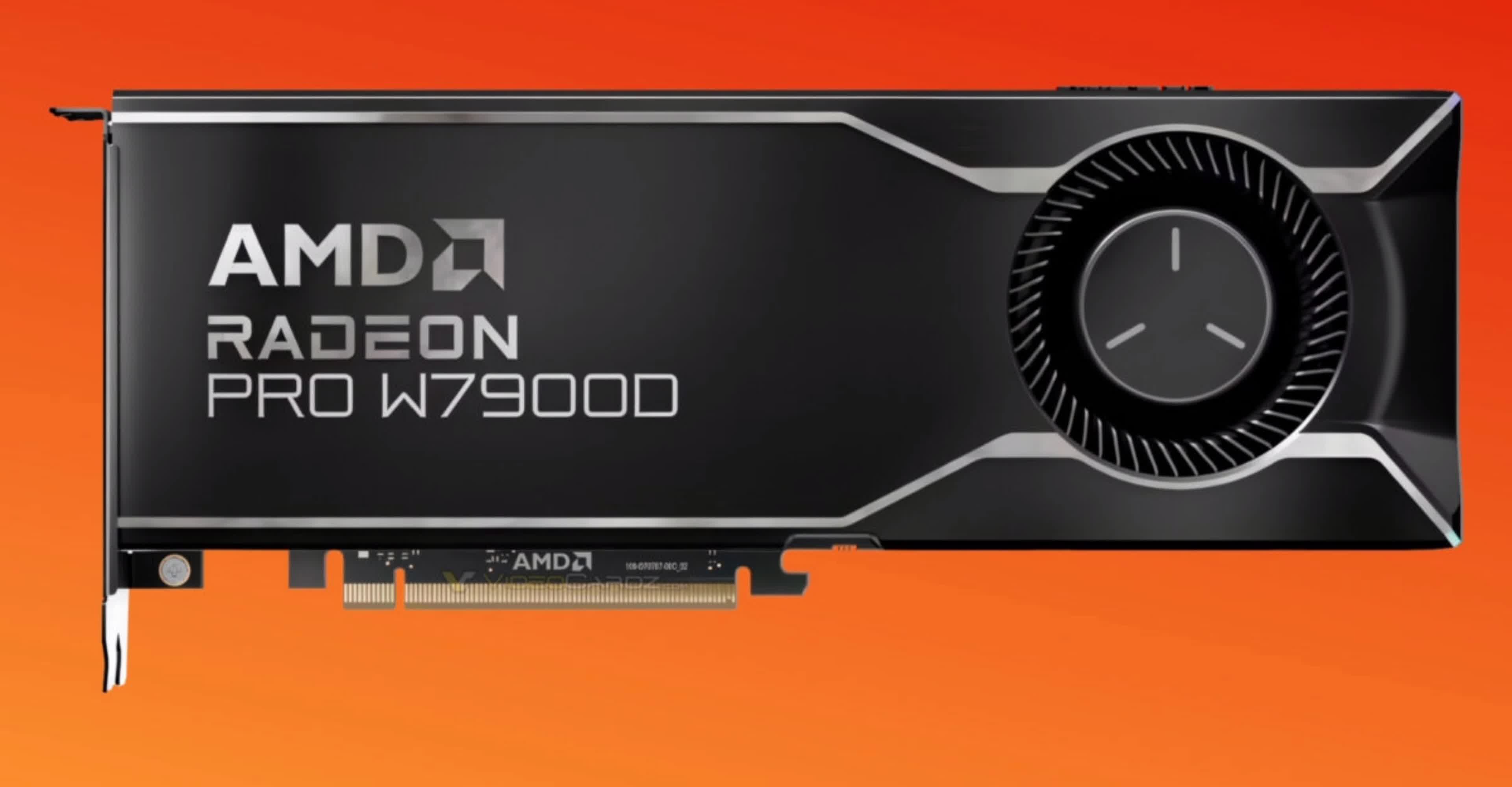 AMD quietly introduces Radeon PRO W7900D, AI PRO 9600D and AI PRO 9700S graphics cards