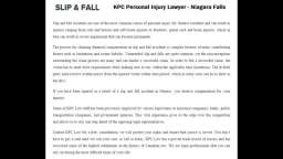 Accidental Death Lawyers Niagara Falls ON - KPC Personal Injury Lawyer (800) 234-6145