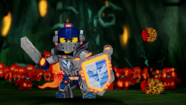 nps11 Nexo Knights - kryjówka węży (gniazdo żmij)
