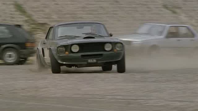 Car Chase in The Outsider (Le Marginal) - 1983