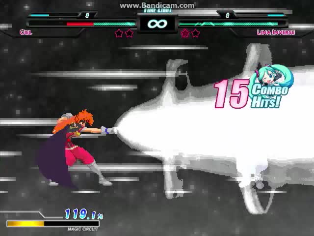 [MUGEN] Ciel (Melty Blood) VS Lina Inverse (Slayers)