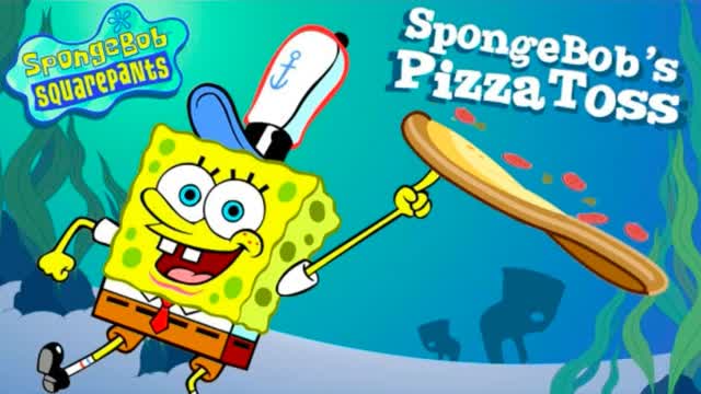 spongebob pizza toss!!!