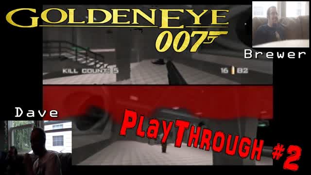 Brewstew Playthrough - Goldeneye 007 N64 Multiplayer 2 Brewstew Playthrough - Goldeneye 007 N64 Multiplayer 2