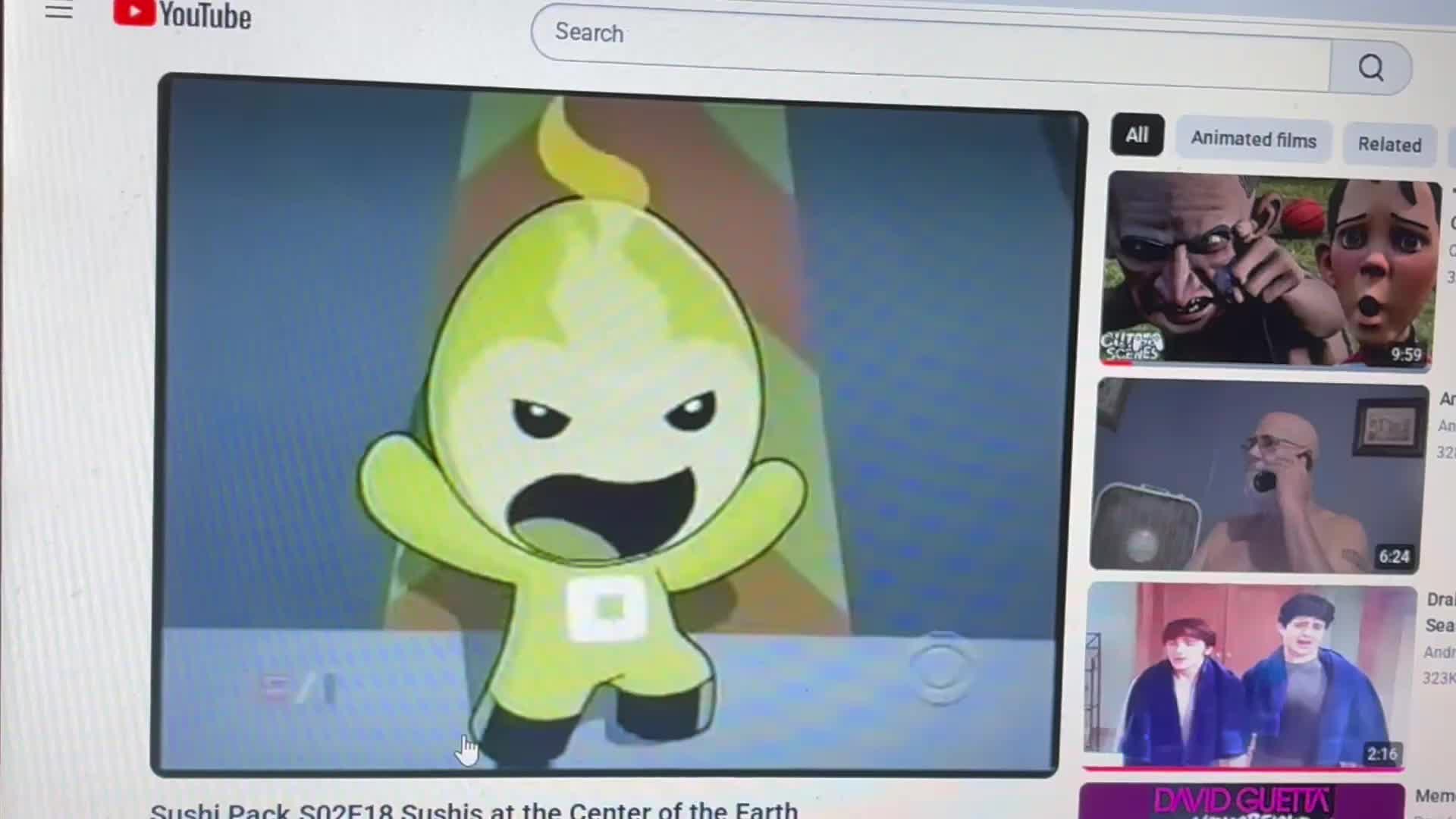 Wasabi Pow Makes All His Sounds From: Sushis At The Center Of The Earth 3