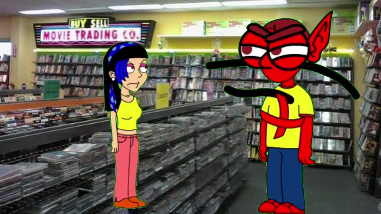 Yellow Banana Works At The Movie Trading Company