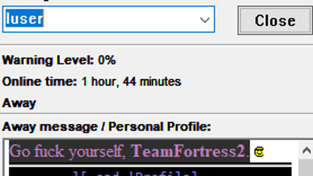 Texting on AIM