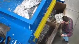 Aluminum Blocks Shredding (U)