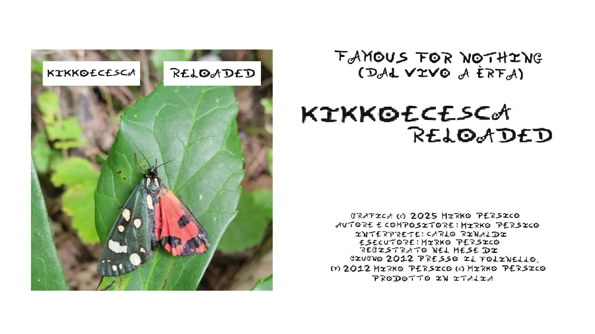 KikkoECesca - Famous for Nothing (dal vivo a Èrfa)