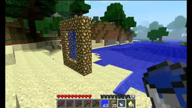 Minecraft How to Make An Aether Portal