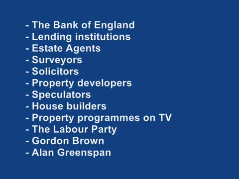 Who are the real villains of the housing boom?
