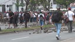 Lima police break up demonstrations by supporters of former Peruvian President Pedro Castillo