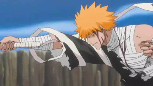 Ichigo releases Bankai