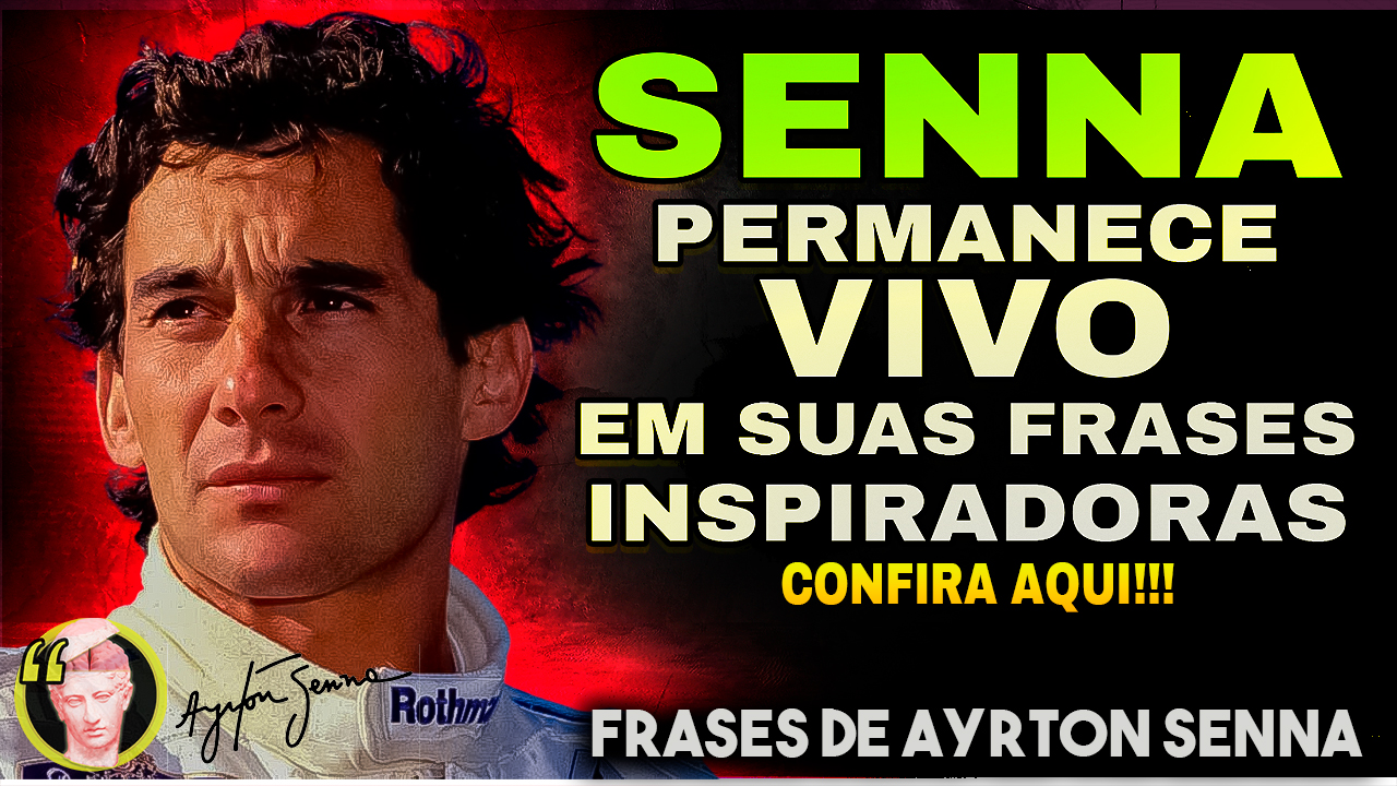 A Fórmula que Fez de Ayrton Senna uma Lenda ⭐ As Frases que Definiram a Carreira de Ayrton Senna