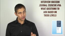 145 Interview Journal Exercise 18 What Questions to Ask Based On Their Levels