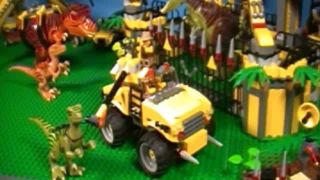 Lego 5884 Raptor Chase: Dino Review
