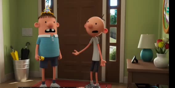 Diary of a wimpy kid rodrick rules clip but greg stares