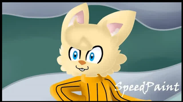 SpeedPaint - Custard's Snowy Ride