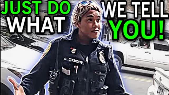 Cop Tries To Block Rights   2A Audit   Know Your Rights-(480p)