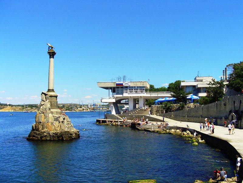 Ferry trip (Sevastopol, Crimea).