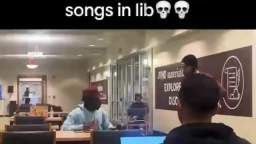 Blasting inappropriate songs in library prank (gone wrong) (gone sexual)