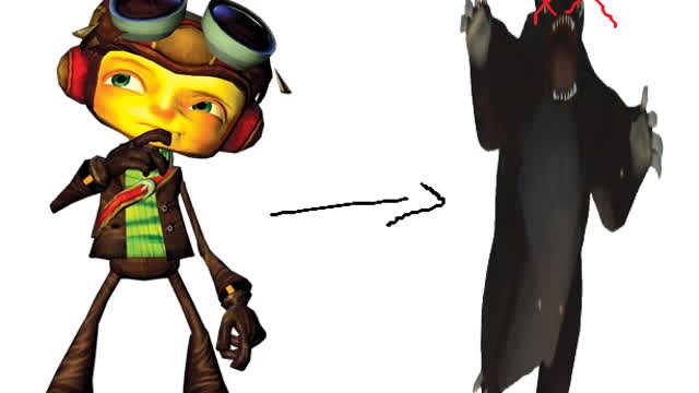 how to kill a bear-psi in psychonauts 1 (updated 2006)