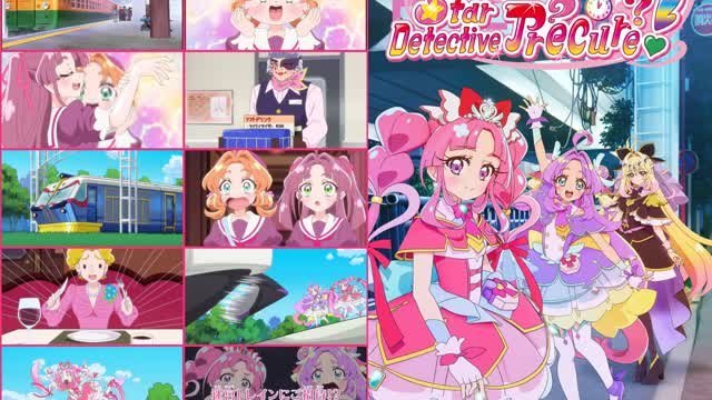 Star Detective Pretty Cure Episode 19 - Invitation To The Labyrinth Train!? (English Subbed)