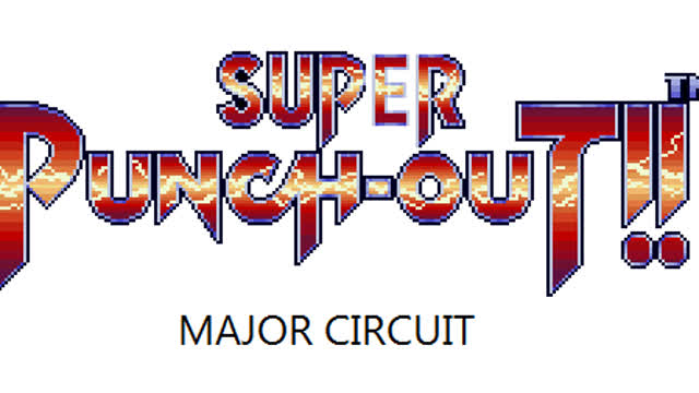 Super Punch Out!! - Major Circuit