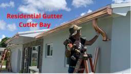 CAG Solutions Residential Rain Gutter in Cutler Bay, FL