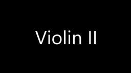 violin II.