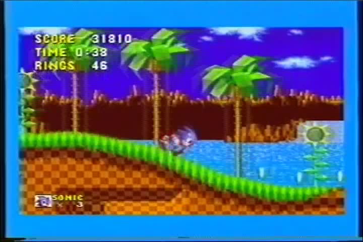 Sonic The Hedgehog (Mega Drive) [VHS captured]