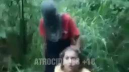 Brazilian bitch gets beheaded