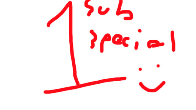 1 Subscriber special
