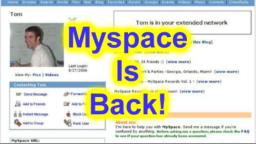 Myspace Is Back!