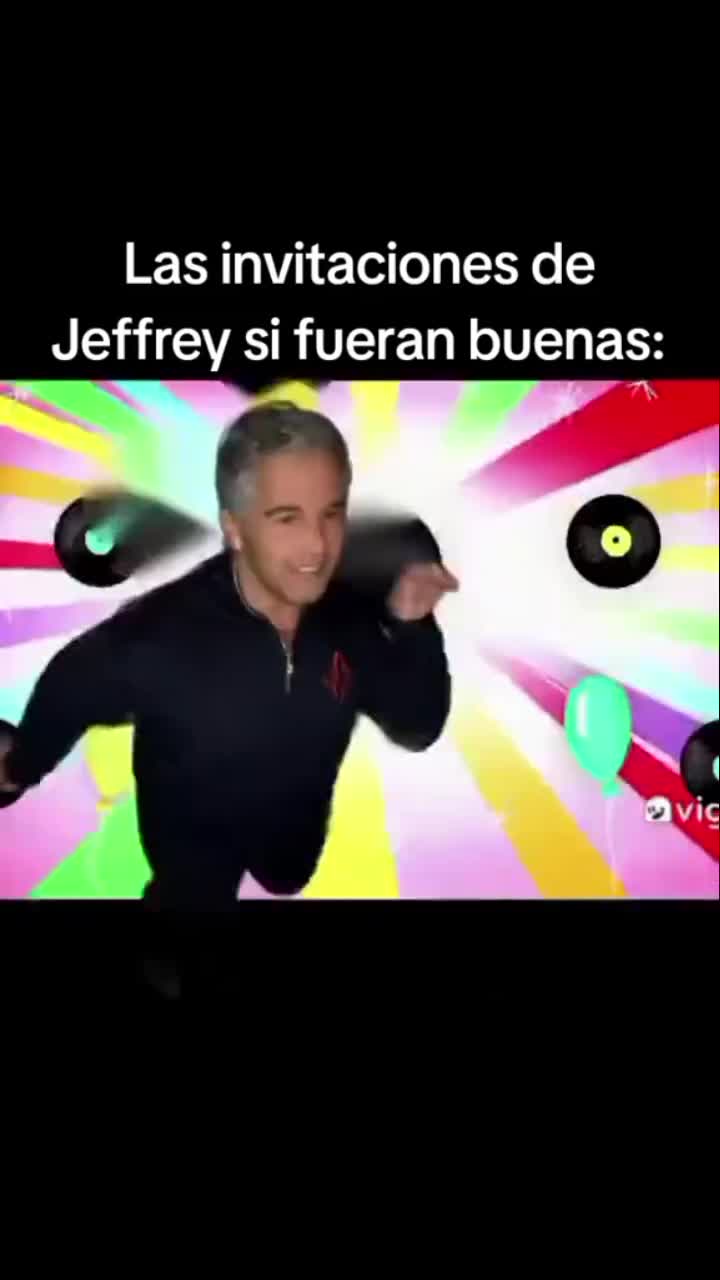 Las invitaciones de Epstein si fueran buenas: