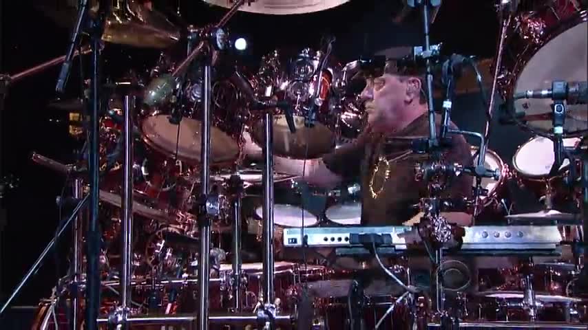 Neil Peart drum solo on Letterman 6/9/2011