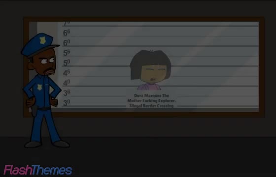 Dora Jumps over the Mexican Border and goes to America and gets Arrested/Grounded