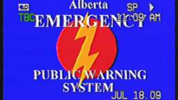 Alberta Emergency Public Warning System - Dr Eggmans Twitter Announcement - July 2009