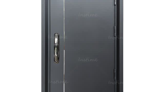 Instime New Design Cheap Residential Exterior Single Security Steel Doors For Apartment