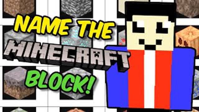 Naming MINECRAFT BLOCKS by their Images!