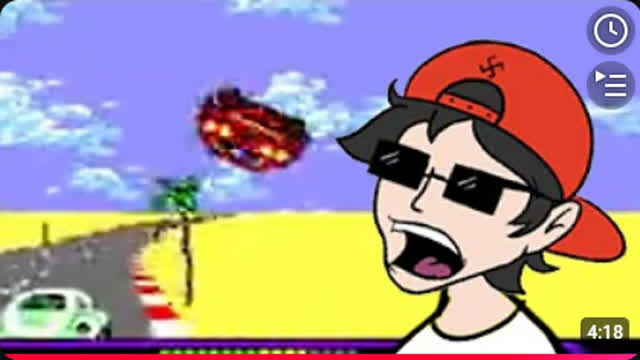 Johnny plays Rad Racer