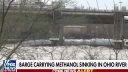 Barge with methanol still sank, but authorities remain optimistic and say there are no problems with