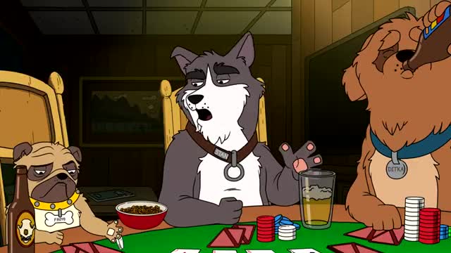 DOGS PLAYING POKER Pt.2