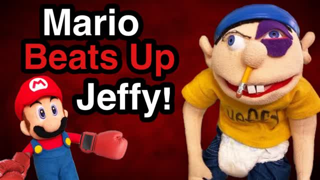 SML Mario Beats Up Jeffy