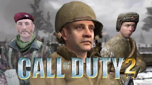 КРАСНОАРМЕЙЦЫ ВПЕРЁД!-CALL OF DUTY 2