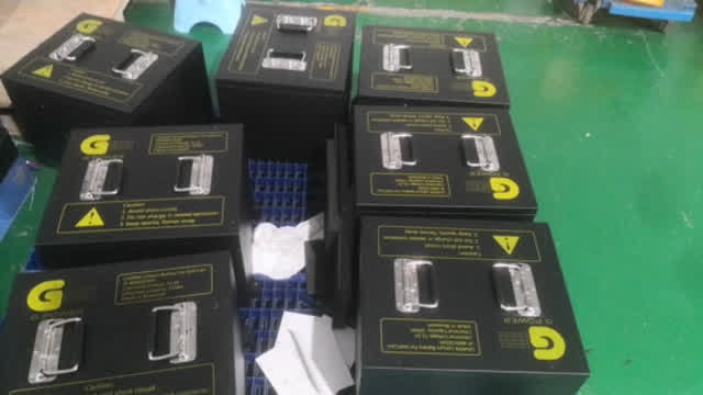 The golf cart lithium batteries ordered by Southeast Asian customers