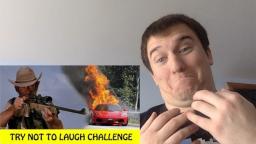 Try Not to Laugh - Chuck Norris Shooting Vehicles Reaction 🚗🔫
