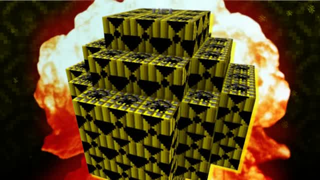 Minecraft - Nuclear TNT Bomb Activation!
