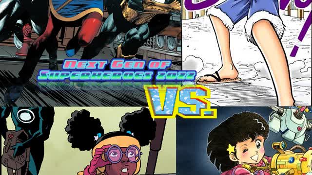 Marvel VS Bandai: Kamala Khan and Moon Girl VS Monkey D Luffy and Jun Nonomiya