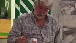 george sad.